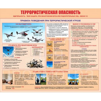Террористическая опасность. Бдительность — твоя защита